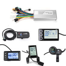 Electric Bike Controller 48V 36V 500W e bike LCD/LED Display Speed Controller For Electric Scooter Motor Kit Electric Bicycle 2024 - buy cheap