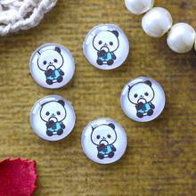 12mm 25mm 14mm 16mm 18mm 20mm  Photo Glass Cabochons Round Cameo Set Handmade Settings Panda 12 2024 - buy cheap