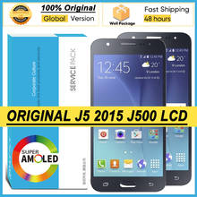 100% Original Amoled 5.0'' Display for Samsung Galaxy J5 2015 J500 J500F Full LCD Touch Screen Digitizer Assembly Repair Parts 2024 - buy cheap