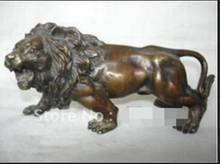 Copper Statue  Exquisite Collectibles Tibet bronze lion statue 2024 - buy cheap