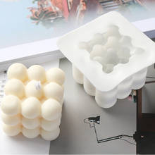 Новый DIY Форма для свечей воск форма для свечей пластырь для ароматерапии лампы в форме свечи 3d силиконовая форма для ручной работы соевый куб формы для мыла 2024 - купить недорого