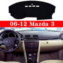 For 06 07 08 09 10 11 12 Mazda 3 instrument panel Mat Dashboard ranger Dashboard  Anti Slip Anti Cover Pad 2024 - buy cheap