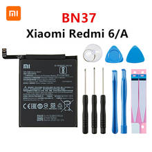 Xiao mi 100% Orginal BN37 3000mAh Battery For Xiaomi Redmi 6 Redmi6 Redmi 6A BN37 Phone Replacement Batteries +Tools 2024 - compre barato