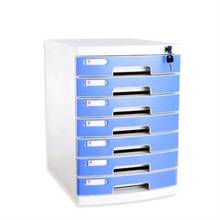 A4 desktop with lock plastic drawer type data cabinet office furniture storage box storage box file cabinet file cabinet 2024 - buy cheap
