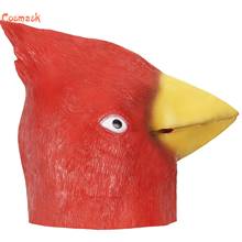 Cosmask-Juego de disfraces de fiesta para adulto, máscara bonita y divertida de pájaros rojos Angry, sombreros, máscara de Cosplay de Carnaval 2024 - compra barato