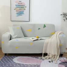 Fundas elásticas para sofá, cobertor para 1/2/3/4 asientos para sala de estar, con forma de L, de diferentes colores y diseños 2024 - compra barato
