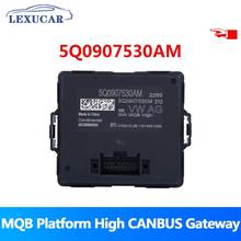 Lexucar-plataforma canbus alto mqb, gateway 5q0, 907, am, para vw golf 7, passat b8, tiguan, touran, 5q0907530am 2024 - compre barato