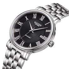 NAKZEN Men Classic Automatic Mechanical Watches Brand Luxury Man Stainless Steel Wristwatch Clock Relogio Masculino Miyota 9015 2024 - buy cheap