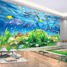 Custom wallpaper 3D the country's most clear underwater world living room bedroom restaurant TV background wall papel de parede 2024 - buy cheap