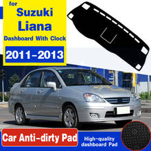 Car Dashboard Cover Dash Mat For Suzuki Liana 2011 2012 2013 with Clock Dashmat Pad Carpet Dash Board Sun Shade Auto Car Styling 2024 - buy cheap