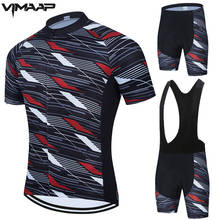 Vimaap equipe conjunto de camisa de ciclismo men mountain bike roupas verão mtb bicicleta wear roupas anti-uv ciclismo roupas triathlon 2024 - compre barato