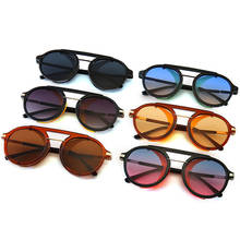 Gafas De Sol con montura redonda para mujer, lentes De Sol femeninos De estilo Retro, con protección UV400, a la moda 2024 - compra barato