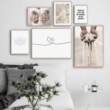 Nordic Modern Life Lover Quote poster Home Decor Nordic Canvas Painting Art Figure picture Minimalist Art Print for Living Room 2024 - buy cheap