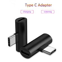 Type C to Earphone Audio Adapter Type-C Aux Jack Headphone Charge Charging Cable 3 in 1 USB C for Xiaomi Huawei USB-C Adaptor 2024 - buy cheap