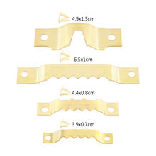 25Pcs Golden Small Heavy Duty Sawtooth Picture Frame Hanger Hanging Photo Wall Oil Painting Mirror Saw Tooth Hooks with Screws 2024 - buy cheap