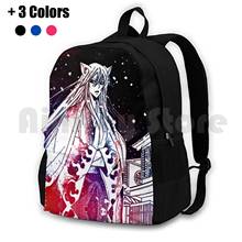 Tomoe-mochila impermeable para senderismo al aire libre, para viajes de acampada, Tomoe, Kamisama, Kamisama, Kiss, Kamisama, Hajimemashita, zorro blanco humano 2024 - compra barato