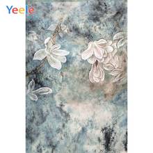 Yeele Spring Old Faded Flower Painting Portrait Grunge Baby Shower Photography Backgrounds Newborn Photo Backdrops Photo Studio 2024 - buy cheap