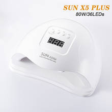 RainSolid SUNX5 Plus Nail Dryer 80W LED Lamp 36 LEDs UV Ice Lamp Dryer For Drying Gel Nail Polish Auto Sensor Timer Ice Manicure 2024 - buy cheap