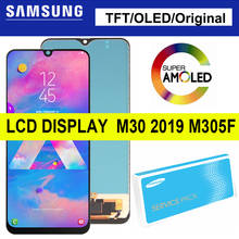 6.4'' TFT/OLED/Super AMOLED For Samsung Galaxy M30 2019 M305F LCD Display Touch Screen Digitizer Assembly Replacement Parts 2024 - buy cheap