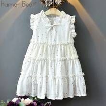 Humor Bear Girls Dress Summer Toddler Dress Sleeveless Dress Hot Gold Little Star Princess Dress Girls Baby Kids Clothing 2024 - buy cheap