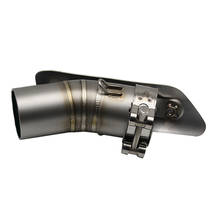 Motorcycle Exhaust Middle Pipe Connect Muffler For Suzuki GSX-R 1000 2012-16 2024 - buy cheap