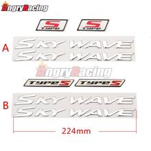 Мотоциклетные 3D наклейки эмблема значок наклейка для Suzuki Burgman Skywave Sky Wave AN250 AN400 AN650 2024 - купить недорого