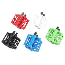 Mountain Bike Pedal MTB Pedals Bicycle Flat Aluminum Alloy Pedal Nylon Multi-Colors MTB Cycling Sport Ultralight Accessories 2024 - buy cheap