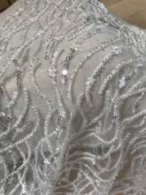 Высокое качество Cyndi-18.9805 Французский кружевной ткани африканская кружевная ткань с вышивкой сетка тюль ткань 2024 - купить недорого