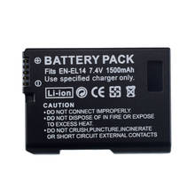 EN-EL14 MH-24 battery For Nikon D5100 D3100 P7100 D3200 D5200 D5300 D5500 D5600 EN-EL14A Camera 2024 - buy cheap