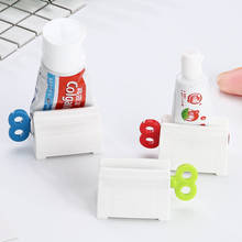 Espremedor de pasta de dente de banheiro multifuncional, criativo fácil de rolar espremedor de pasta de dente para tubo, acessórios de banheiro 2024 - compre barato