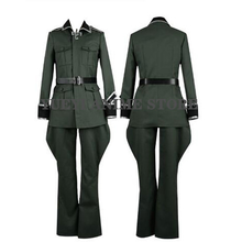 Anime Axis Powers Hetalia APH Ludwig Germany Military Uniform Cosplay Costume customized any size 2024 - buy cheap