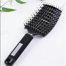 Lager Paddle Bristle Brush Hairdressing Styling Barber Salon Tool Hairstyling Straighter Hair Comb Flat Hairbrush Straightener 2024 - buy cheap