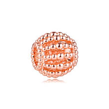 CKK Rose Beaded Charms 925 Original Fit Pandora Bracelet Sterling Silver Charm Beads for Jewelry Making Bead Kralen Berloques 2024 - buy cheap