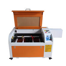 50 w 60 w co2 máquina de gravura do laser mini máquina de corte do cnc do laser com eixo rotativo e área de trabalho de 600*400mm 2024 - compre barato