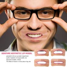 4pcs Different Shape Dental Lab Denture Mouth Lip Model Measurement Tool For Oral Teaching 2024 - buy cheap