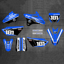 Motocross YZ 85 2021-2015 Team Graphics Backgrounds DECALS STICKERS Kits For Yamaha YZ85 85YZ 2021 2020 2019 2018 2017 2016 2015 2024 - buy cheap