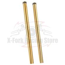 Front Inner Fork Tubes Gold Pair For Kawasaki ZX900 GPZ900R 1990-2002 1991 92 93 94 95 96 97 98 99 2000 01 41x638mm 44013-1317 2024 - buy cheap