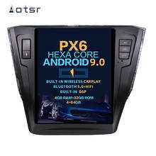 Автомагнитола AOTSR Tesla Android 9 для Volkswagen Passat 2015 - 2018 мультимедийный плеер GPS навигация DSP Carplay IPS автостерео 2024 - купить недорого