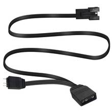 Cable de extensión ARGB 5V 3 Pin AURA MSI, adaptador divisor de placa base para Halos de 5V 2024 - compra barato