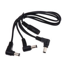 Electric Guitar Cable Effect Pedals Adapter 9V 1A Power Supply Cable Splits 1 to More Power Outputs Cable Electric Guitar Parts 2024 - buy cheap