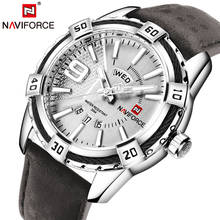 NAVIFORCE Brand Luxury Business Men Watches Sports Waterproof watch Men's Quartz Clock Wrist watch Man Leather Relogio Masculino 2024 - buy cheap