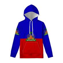 HAITI pullover diy free custom name number hti sweatshirt nation flag country ht french haitian college print photo clothes 2024 - buy cheap