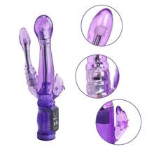 Rabbit Vibrator Sex Products New G Spot Vagina Clitoral Anal 3 Points Stimulation Thrusting Dildo Vibrator for Women Sex Toys 2024 - buy cheap