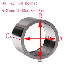 Junta de vedação para interface de silenciador de escapamento de motocicleta, anel de vedação para 35, 38, 39, 40, 41, 42, 43, 45, 49, 50 e 51mm 2024 - compre barato