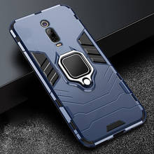 For Xiaomi Mi 9T 9 T Pro Case Armor PC Cover Metal Ring Holder Phone Case For Redmi K20 K 20 Pro Cover Shockproof Durable Bumper 2024 - buy cheap