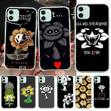 Милый чехол для телефона CUTEWANAN Flowey Undertale Bling для iPhone 11 pro XS MAX 8 7 6 6S Plus X 5S SE 2020 XR 2024 - купить недорого