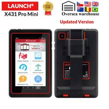 LAUNCH X431 Pro mini v3.0 Full system diagnostic tool BT WIFI obd2 code reader TPMS DPF 15 reset 2 year free update 2024 - buy cheap