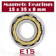 E15 Magneto Bearing 15*35*8 mm ( 1 PC ) Angular Contact Separate Permanent Motor Ball Bearings EN15 FB15 2024 - buy cheap