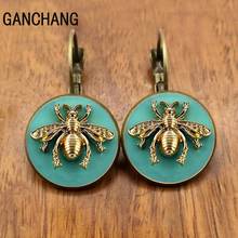 2020 European and American fashion glass earrings jewelry ladies bee earrings ladies jewelry gifts 2024 - buy cheap