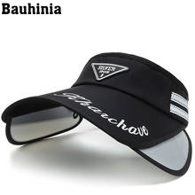 Bauhinia Outdoor riding big sunscreen sunshade running cap ladies summer sports empty top adjustable hat 2024 - buy cheap